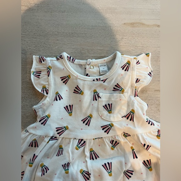 BRAND NEW Petit Lem Matching Dress / Bloomers Set, Size 3 Months - Picture 3 of 11